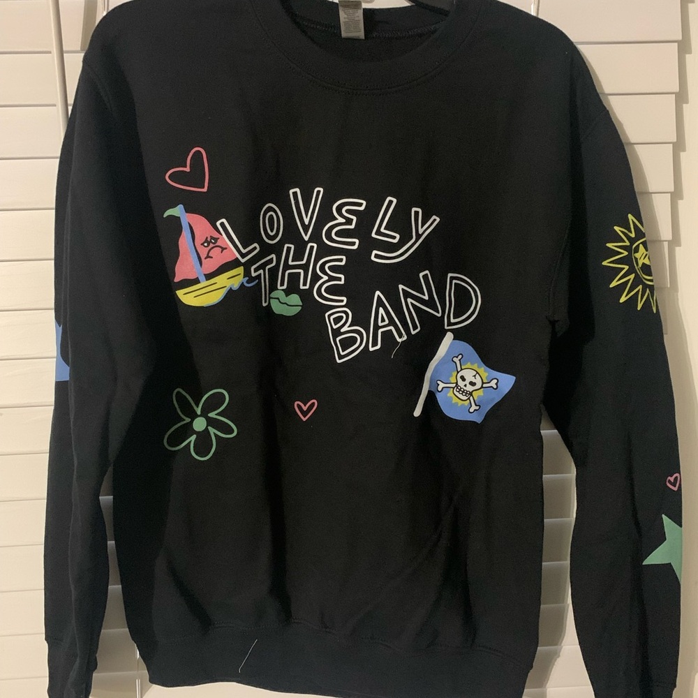 Unisex Lovely The Band Gildan Sweatshirt  (Small